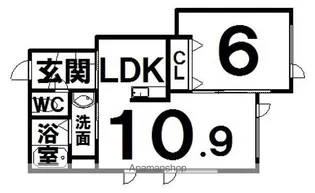 poro・RuykaⅠ【1階】の間取り